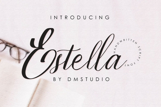Estella Handwritten Font Font Dm Letter Studio 