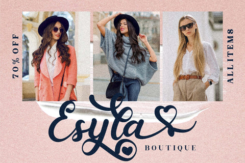 Esyla Font Letterena Studios 