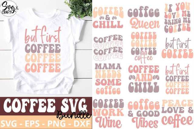 etro Coffee SVG Bundle, Coffee SVG Bundle, Funny Coffee SVG, Caffeine Queen, Coffee Lovers, Coffee Obsessed, Coffee mug, Cut File Cricut SVG Svgcraft 