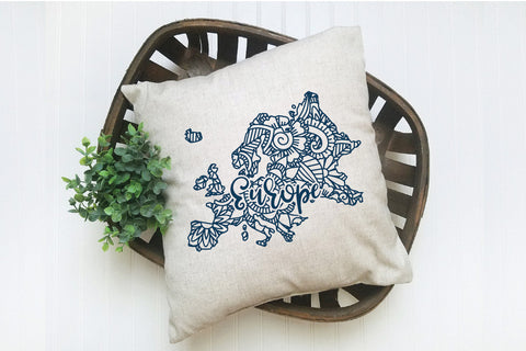 European Countries Mandala Bundle - 52 Europe SVG Files SVG Old Market 