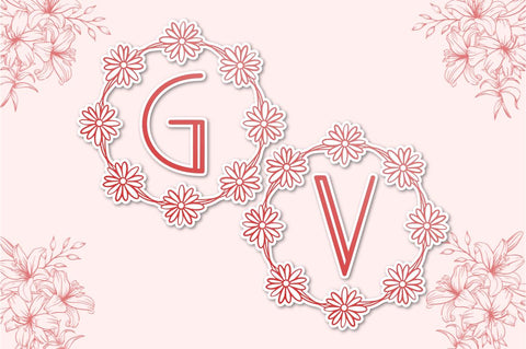 Evellin Monogram Font Masyafi Studio 