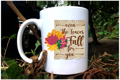 Even the Leaves Fall for You Sublimation Sublimation Jagonath Roy 