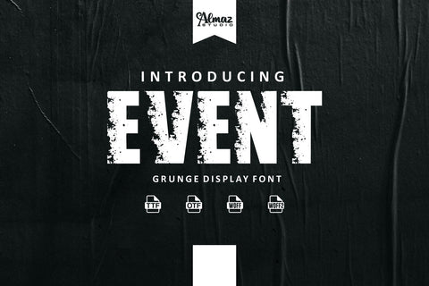 Event Font Almaz Studio™ 