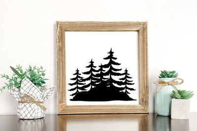 Evergreen Pine Trees SVG SVG dapiyupi store 