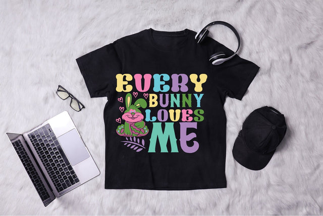 Every Bunny Loves Me Retro SVG SVG MStudio 