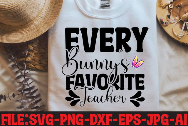 Every Bunny s Favorite Teacher SVG MStudio 