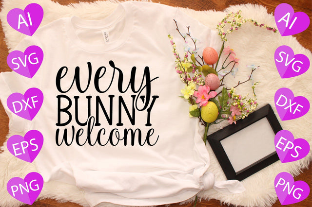 Every Bunny Welcome SVG CraftlabSvg29 