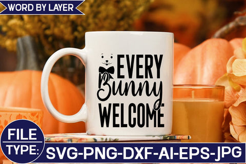 Every Bunny Welcome SVG Cut File SVG Studio Innate 