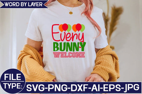 Every Bunny Welcome SVG Cut File SVG Studio Innate 