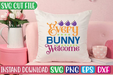 Every Bunny Welcome SVG Cut File SVG Studio Innate 