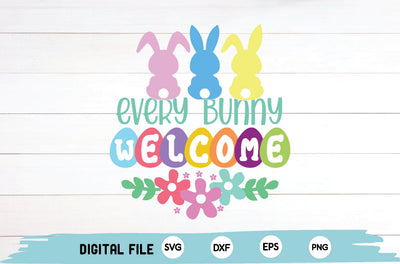 every bunny welcome SVG md faruk hossain 