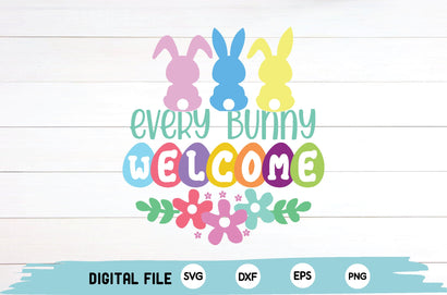 every bunny welcome SVG md faruk hossain 