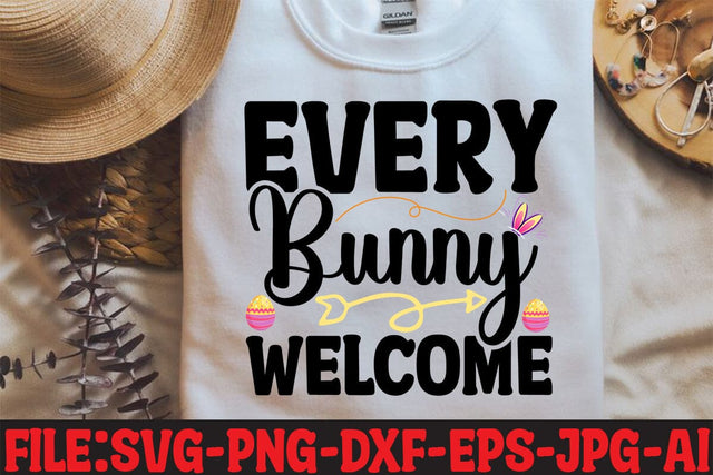 Every Bunny Welcome SVG MStudio 
