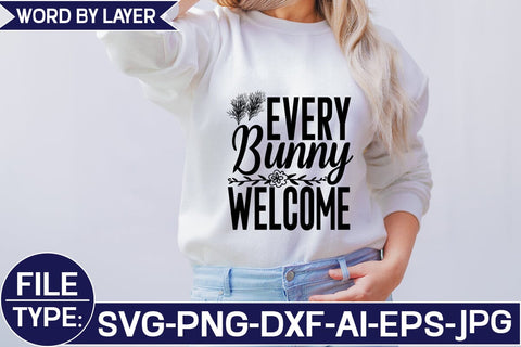 Every Bunny Welcome SVG Studio Innate 