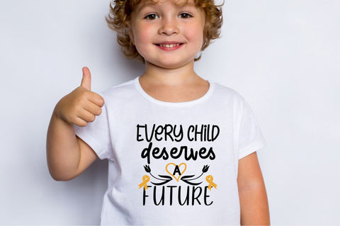 Every child deserves a future SVG SVG DESIGNISTIC 