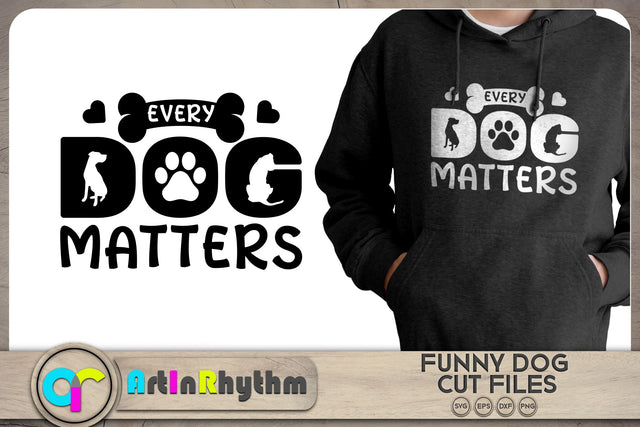 Every dog matters / Adopt don't shop / dog lover SVG Artinrhythm shop 