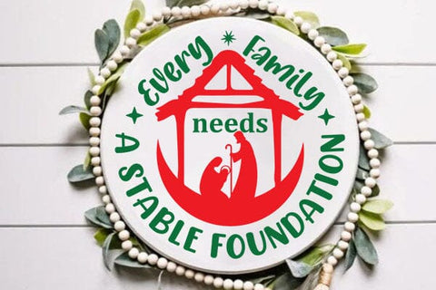 Every Family Needs A Stable Foundation SVG Angelina750 