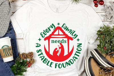 Every Family Needs A Stable Foundation SVG Angelina750 