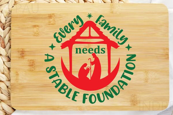 Every Family Needs A Stable Foundation - So Fontsy