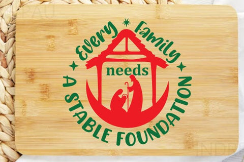 Every Family Needs A Stable Foundation SVG Angelina750 