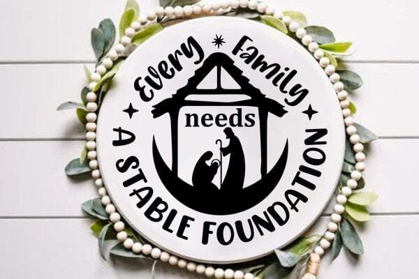 Every Family Needs A Stable Foundation SVG Angelina750 