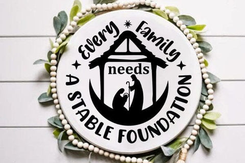Every Family Needs A Stable Foundation SVG Angelina750 