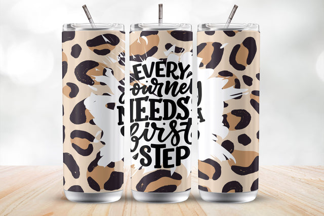 Every Journey Needs 1st Step 20oz Tumbler Wrap Sublimation Design Sublimation MockupSvgVenue 