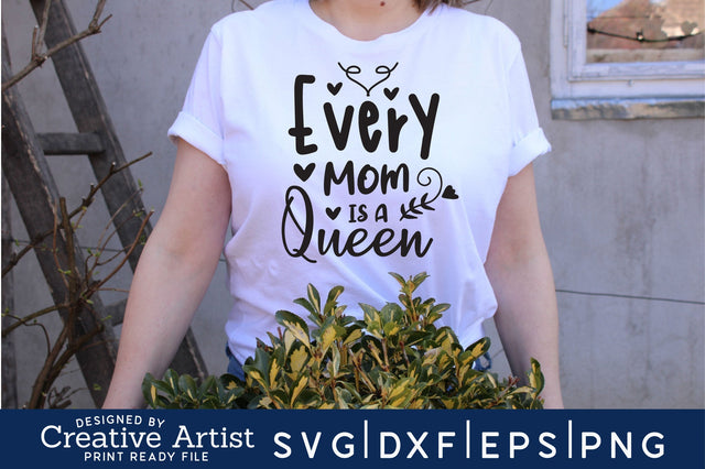 every mom is a queen SVG md faruk hossain 