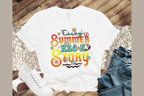 Every Summer Has a Story Retro PNG SVG designartist 