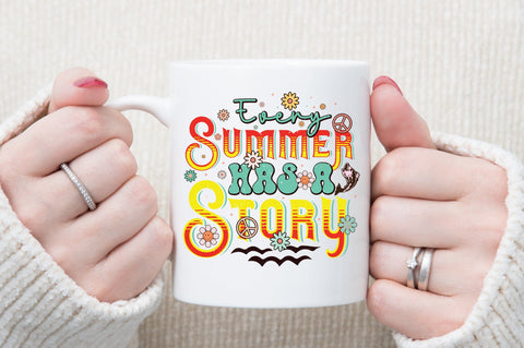 Every Summer Has a Story Retro PNG SVG designartist 
