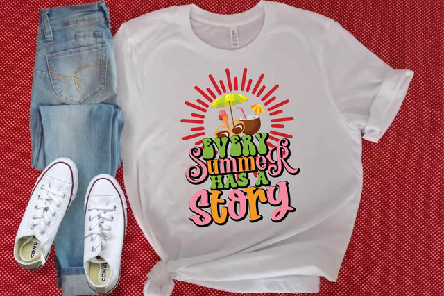 Every Summer Has a Story SVG designartist 