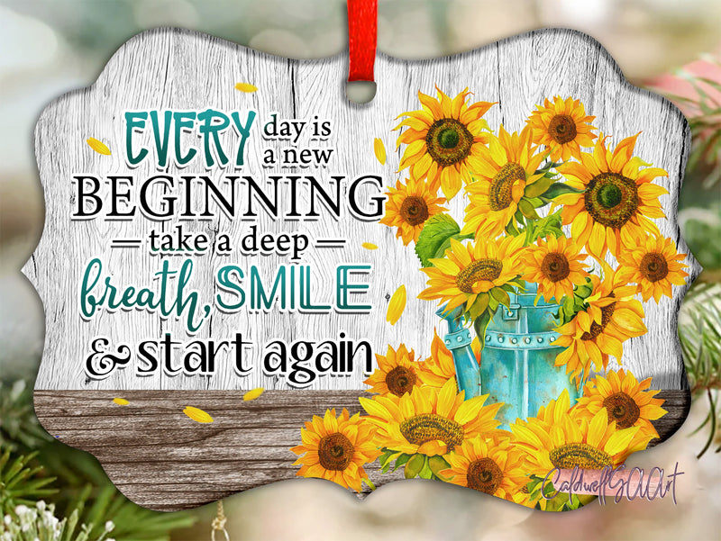 Everyday Is A New Beginning Ornament PNG, Benelux Christmas Ornament ...