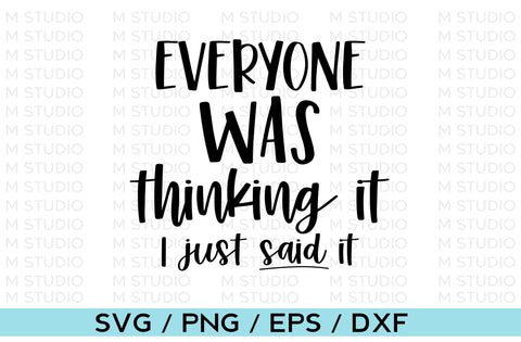 Everyone was thinking it I just said it SVG MD mominul islam 