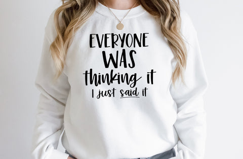 Everyone was thinking it I just said it SVG MD mominul islam 