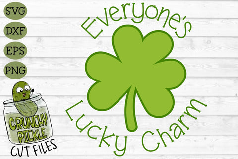 Everyone's Lucky Charm SVG Crunchy Pickle 