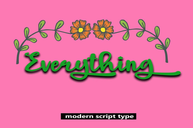 Everything Font Supersemar Letter 