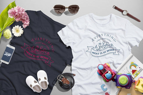 Everything that matters most is at home Family SVG Quote cut file SVG Zoya Miller 