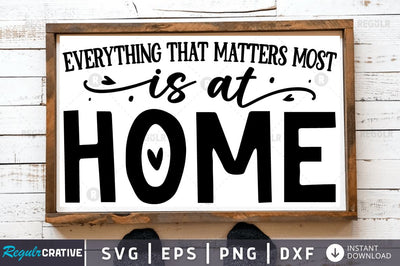 Everything that matters SVG SVG Regulrcrative 