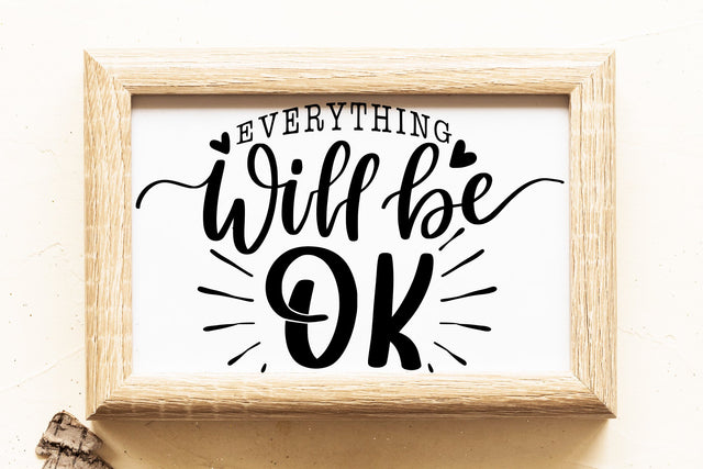Everything Will Be Ok SVG SVG dapiyupi store 
