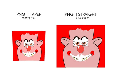 Evil Clown Tumbler Sublimation Sublimation SvgOcean 