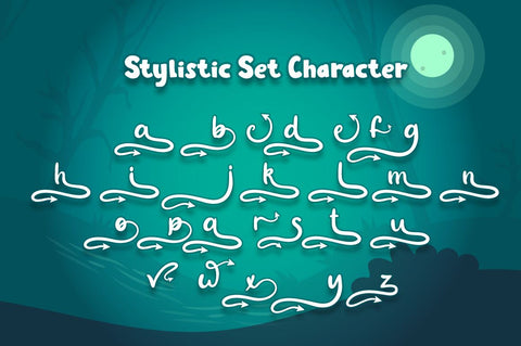 Evil Tail - Halloween Font Font Attype studio 