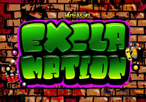 Exclamation Font BB Digital Arts 