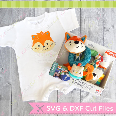 EXCLUSIVE Fox Face Boy SVG & DXF Cut File Kut That Out 