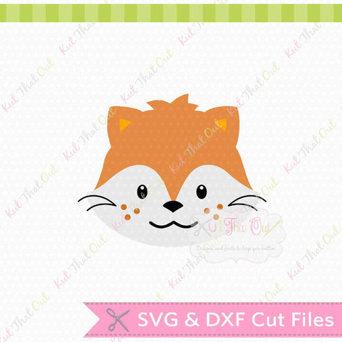 EXCLUSIVE Fox Face Boy SVG & DXF Cut File Kut That Out 