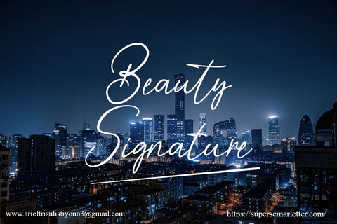 Executive Class Font Supersemar Letter 