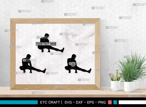 Exercise Run Monogram, Exercise Run Silhouette, Exercise Run SVG, Exercise Svg, Runner Svg, Sport Svg, SB00354 SVG ETC Craft 
