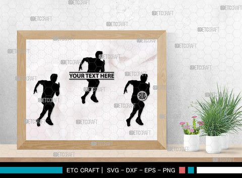 Exercise Run Monogram, Exercise Run Silhouette, Exercise Run SVG, Exercise Svg, Runner Svg, Sport Svg, SB00354 SVG ETC Craft 