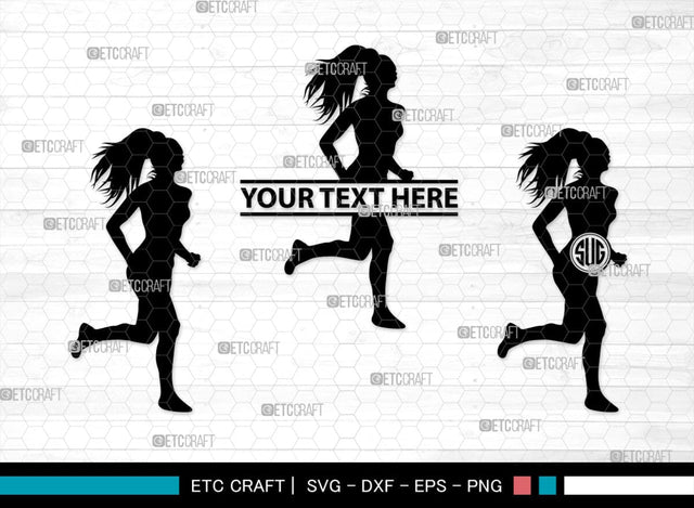 Exercise Run Monogram, Exercise Run Silhouette, Exercise Run SVG, Exercise Svg, Runner Svg, Sport Svg, SB00354 SVG ETC Craft 