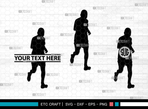 Exercise Run Monogram, Exercise Run Silhouette, Exercise Run SVG, Exercise Svg, Runner Svg, Sport Svg, SB00354 SVG ETC Craft 