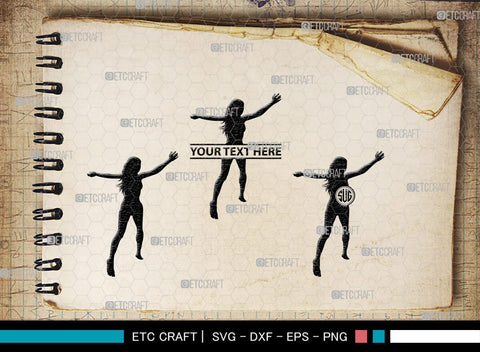 Exercise Run Monogram, Exercise Run Silhouette, Exercise Run SVG, Exercise Svg, Runner Svg, Sport Svg, SB00354 SVG ETC Craft 